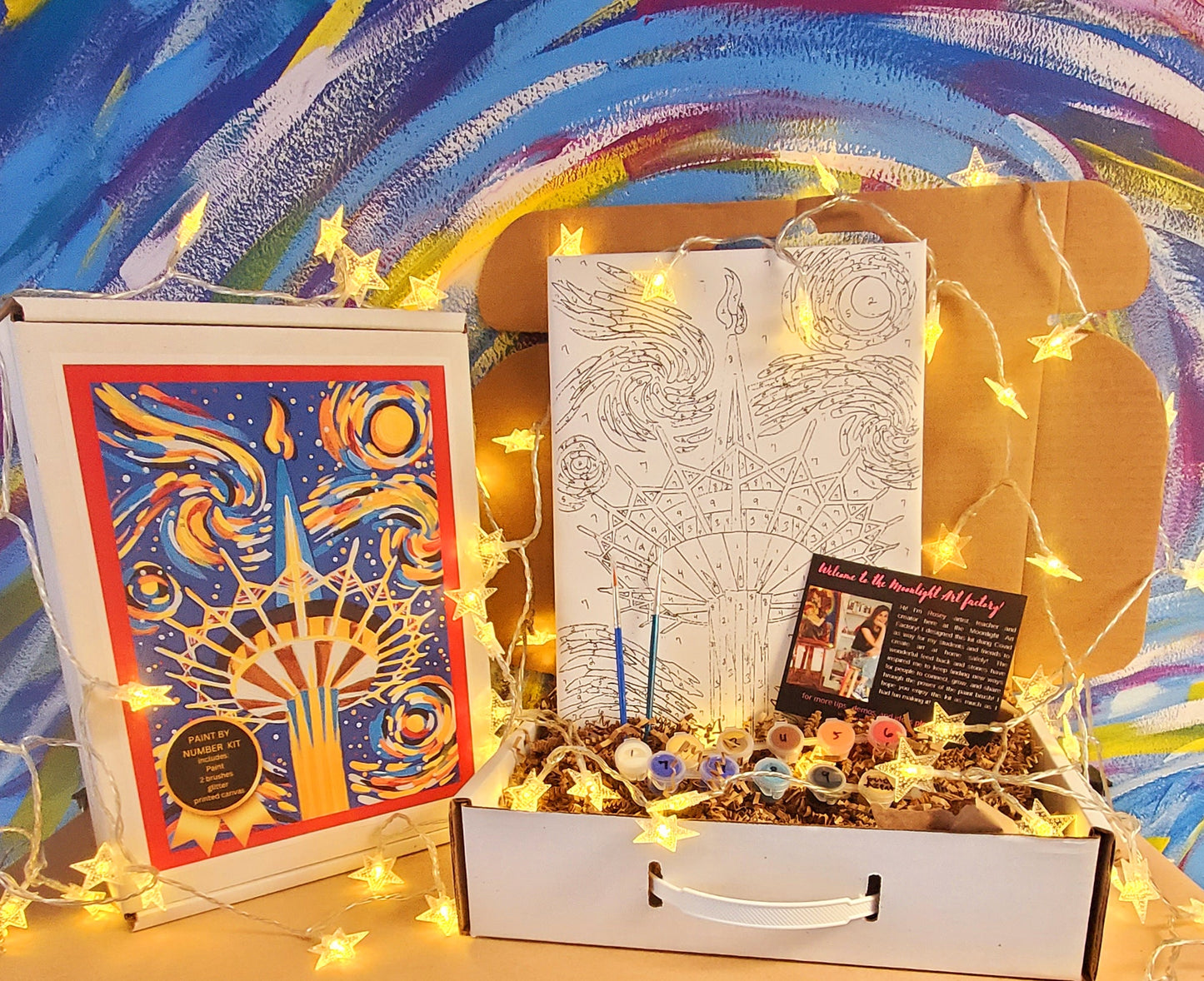 LOW STOCK -STARRY NIGHT PRAYER TOWER