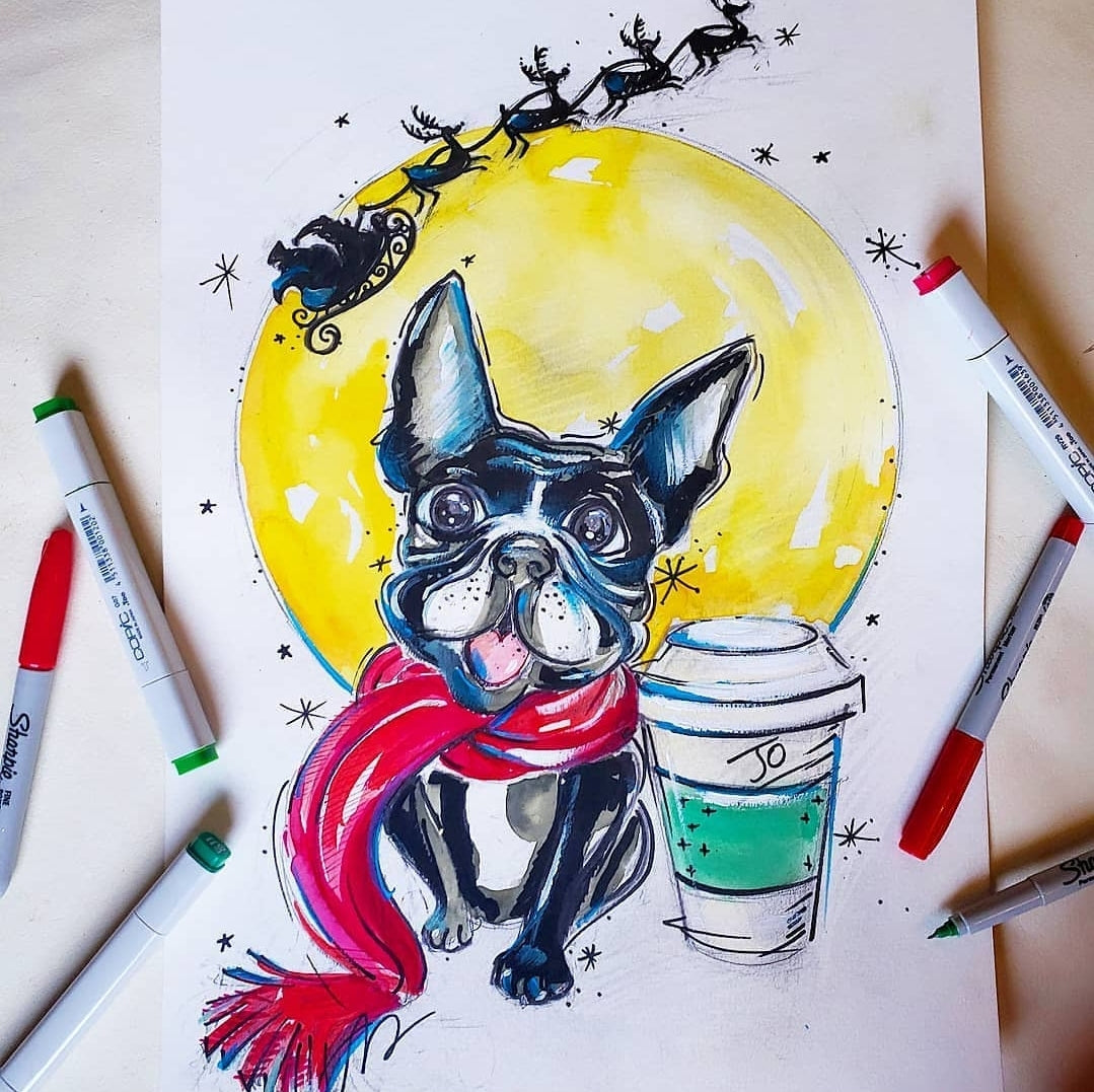 custom pet portraits -special listing for jennifer harvey