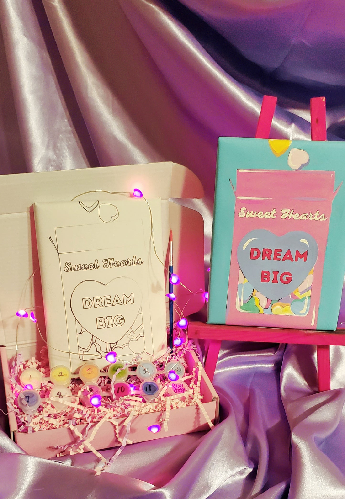 SOLD OUT Dream Big, Sweet Heart! Paint By Number Kit