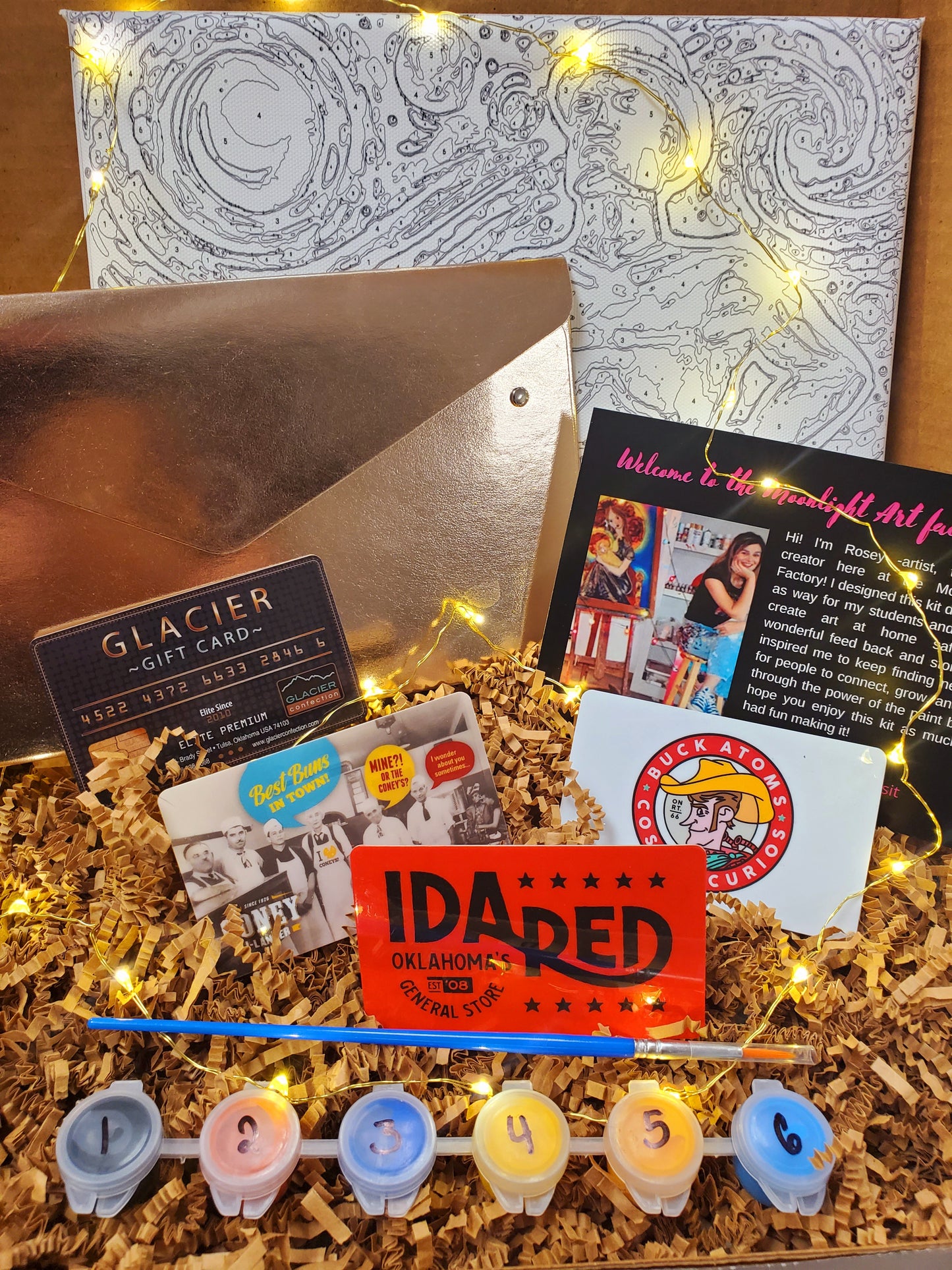 Golden Driller - Starry Night Paint By Numbers Kit