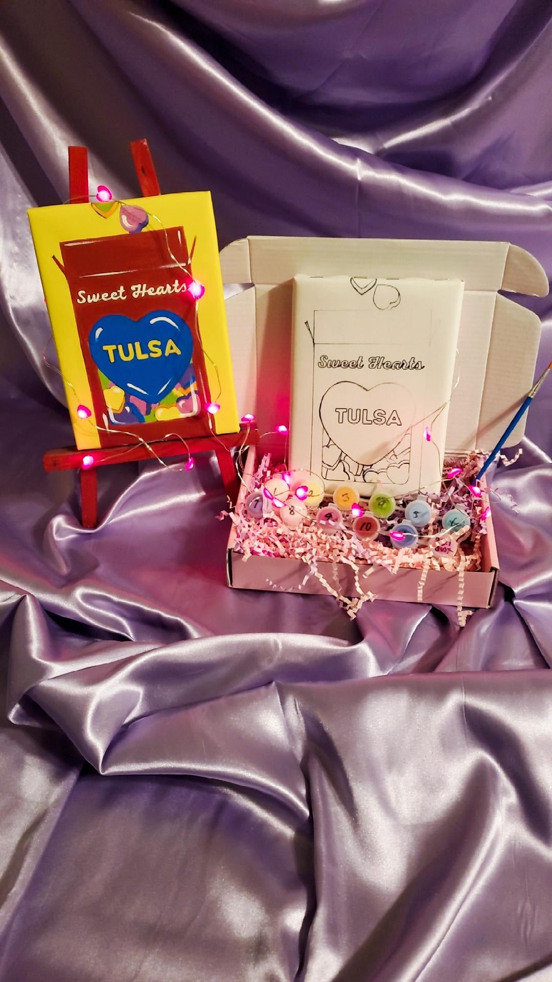 Tulsa Sweet Heart Paint By Number Kit