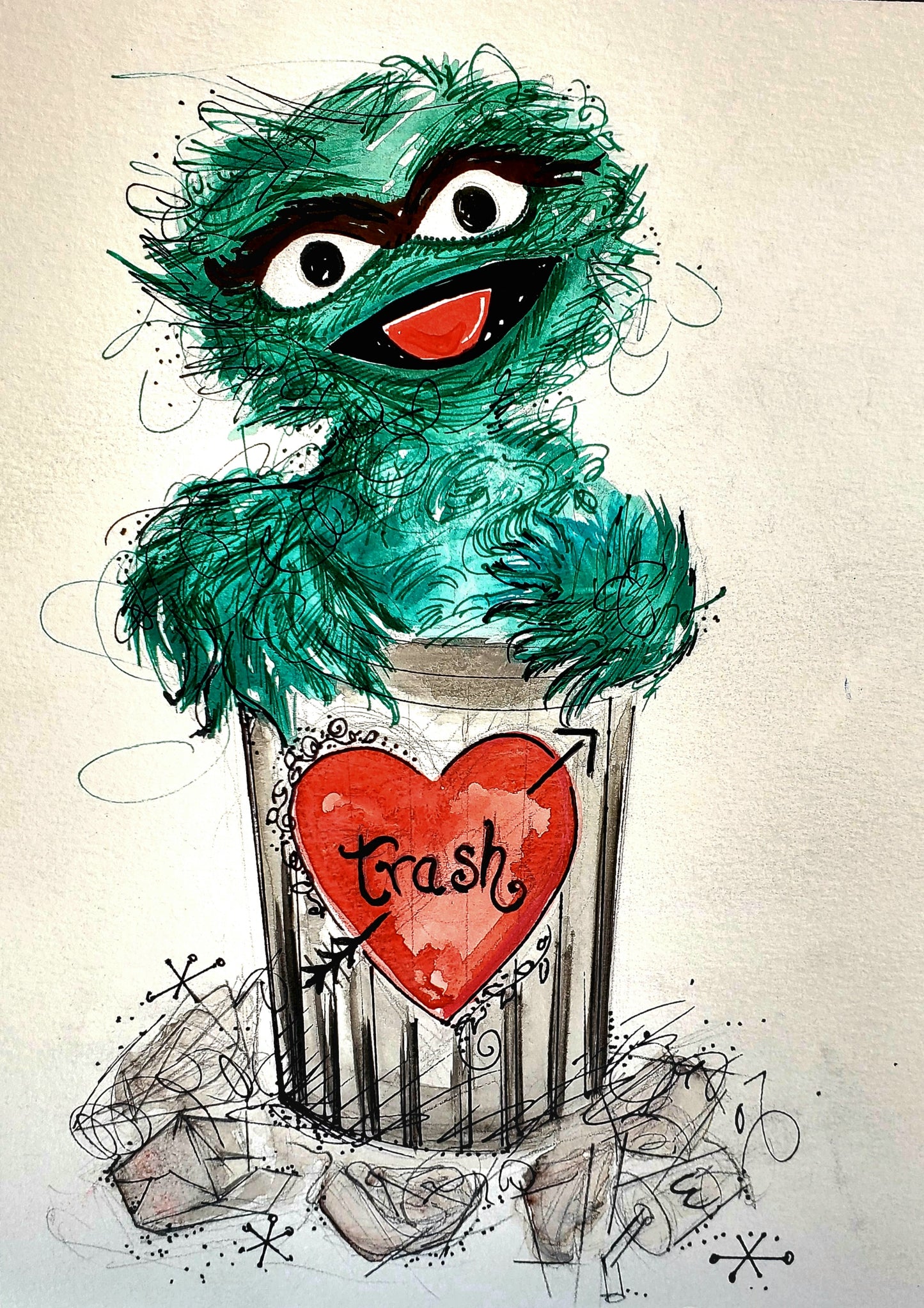 "I Love You More Than Trash!"