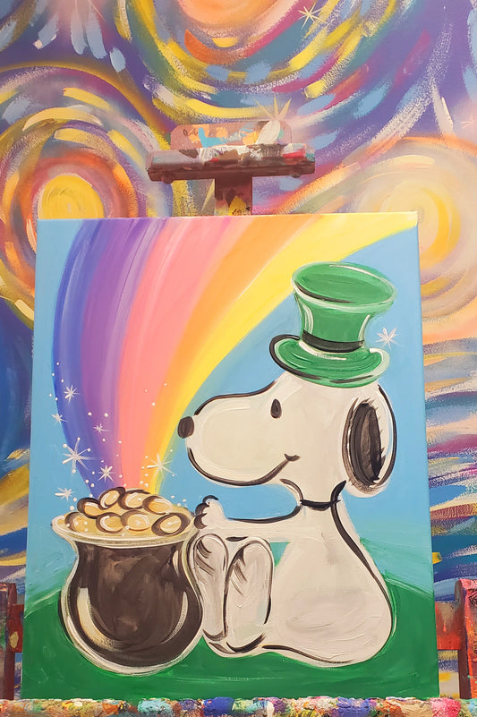 SOLD OUT !!! MAR.14TH St.Paddy Paint Night @PJ'S