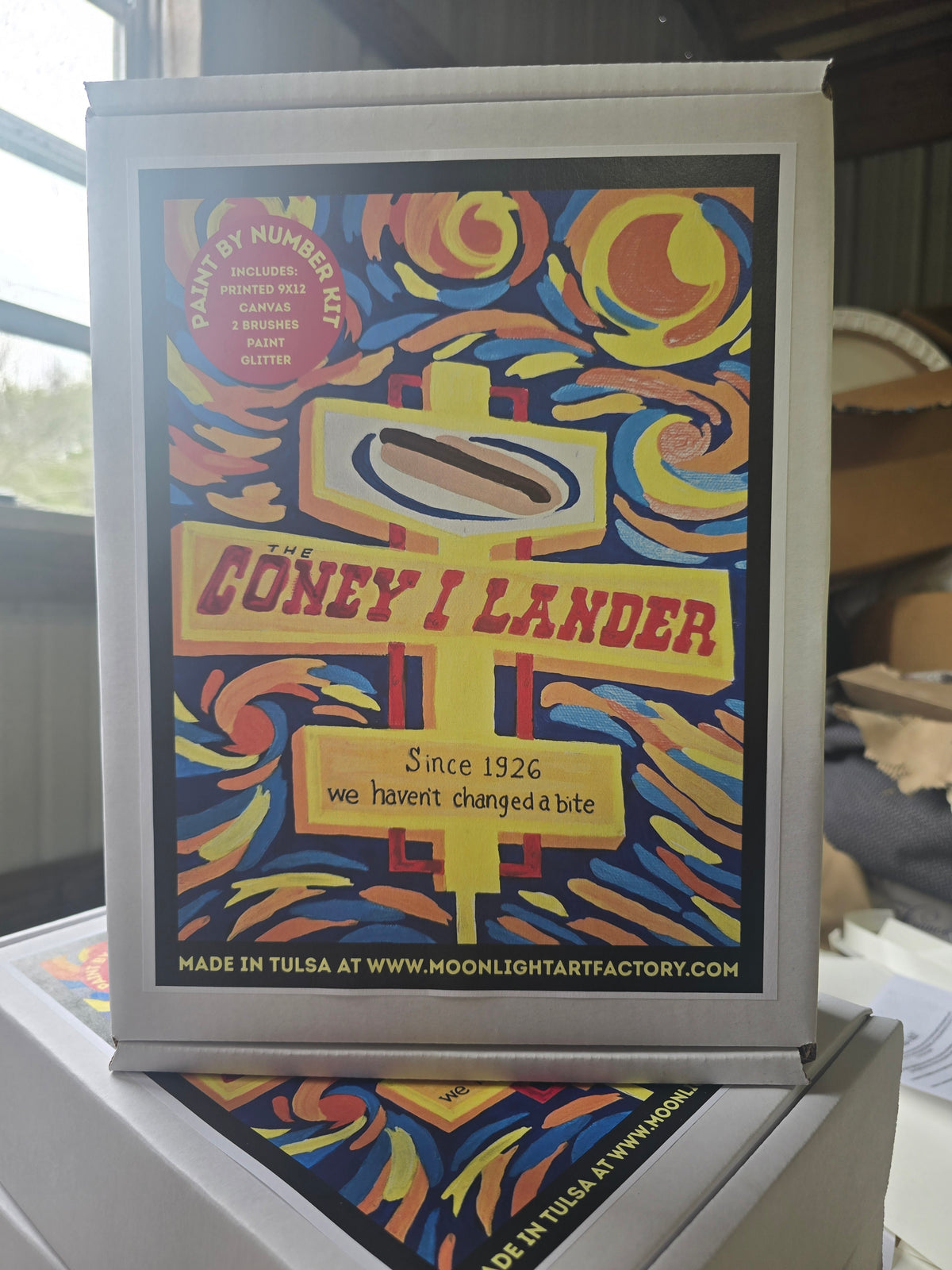 Coney-I paint by number kit
