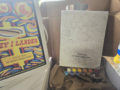 Coney-I paint by number kit